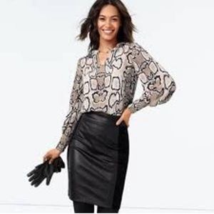 CAbi Serpentine Blouse size M